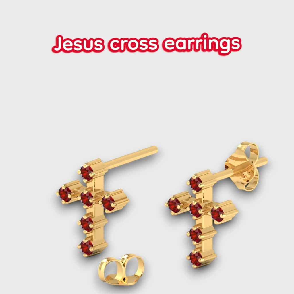 jesus-cross-earrings