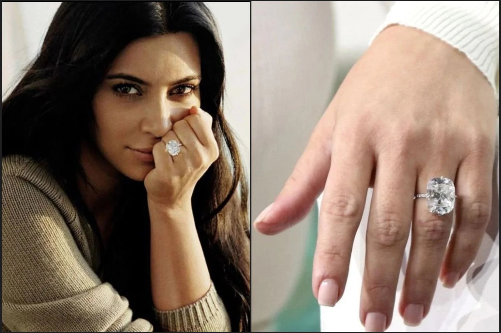 kardashian engagement ring