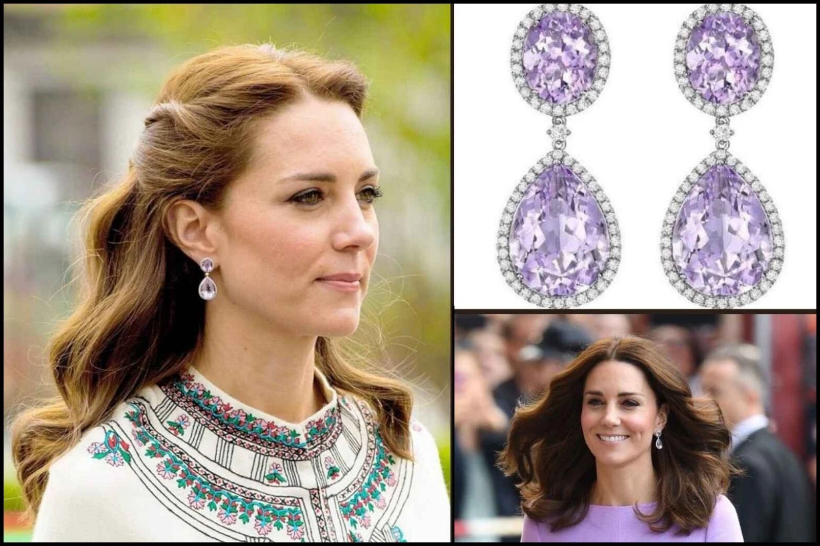 Kate Middleton's Amethyst Jewelry
