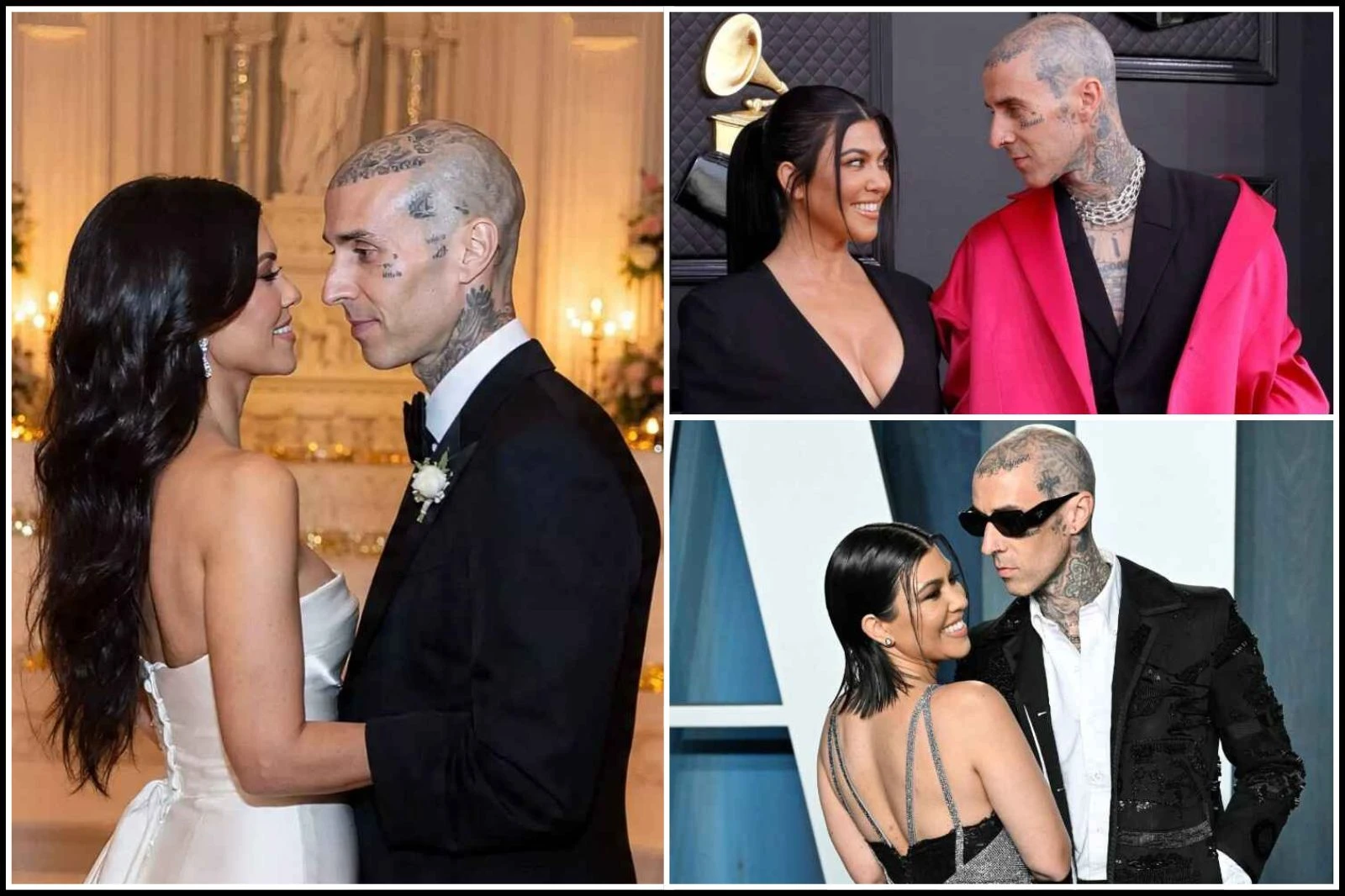 All Details Of kourtney kardashian and Travis Barker Wedding Ring