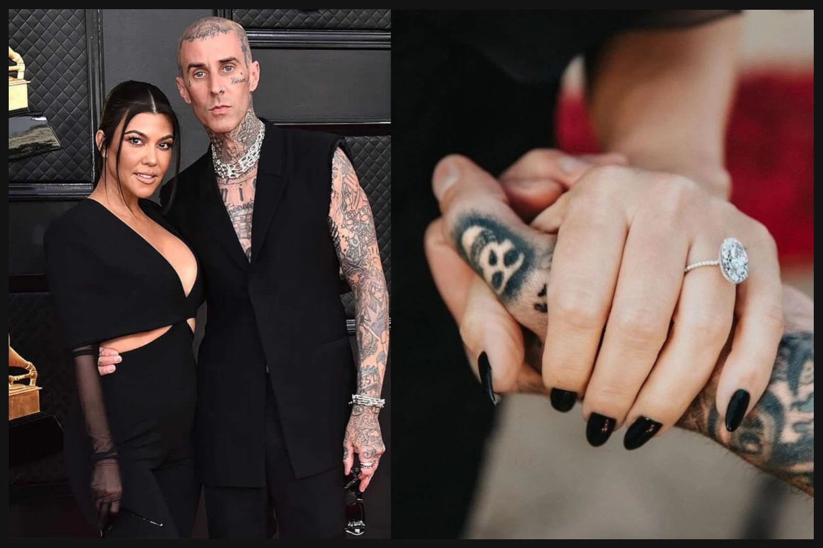 Kourtney Kardashian's Massive Engagement Ring: Travis Barker's $1M Gift