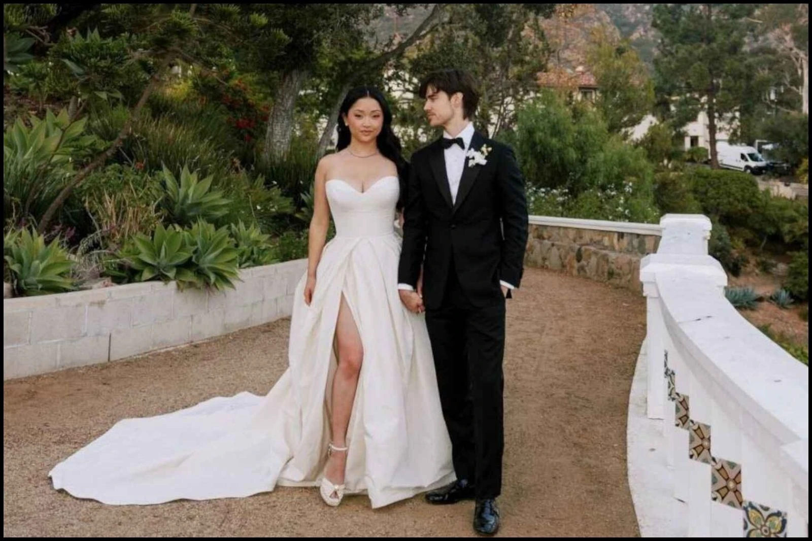 All About lana condor & Anthony De La Torre wedding ring