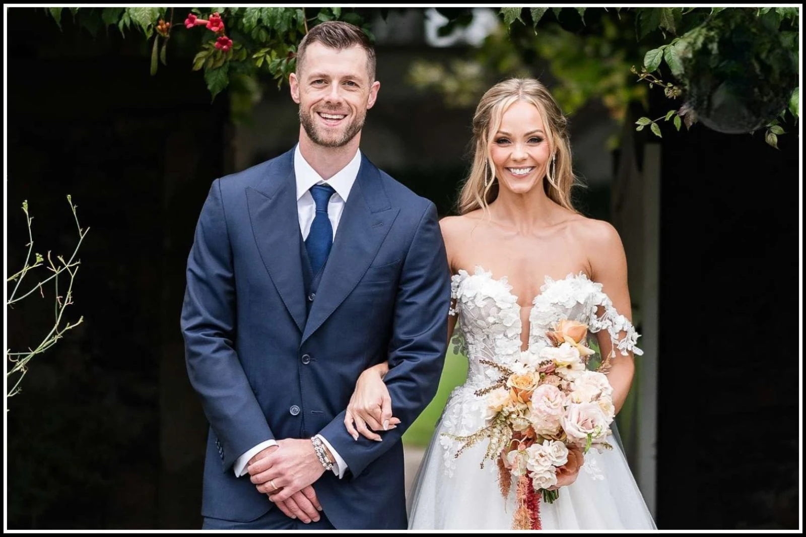 Laura Vandervoort’s Wedding Day
