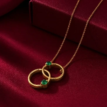 layered-emerald-necklaces