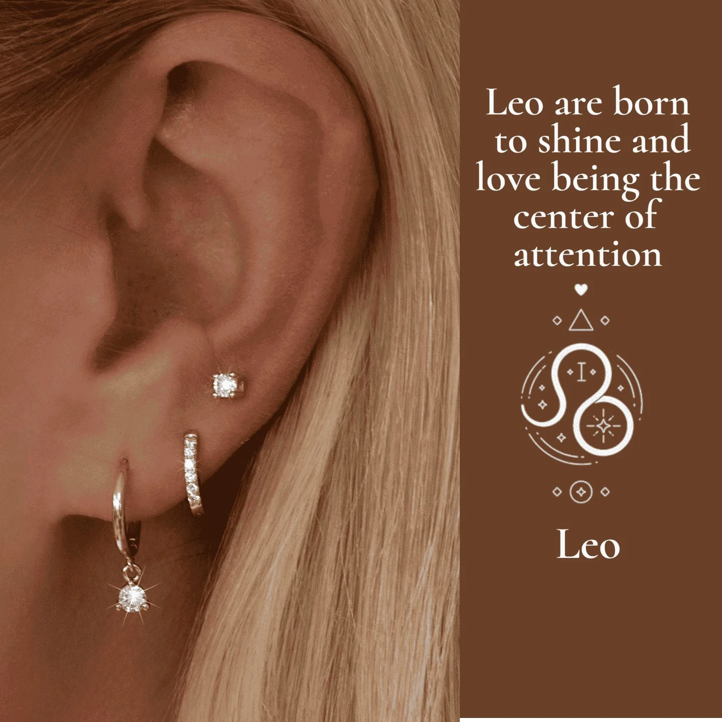 Leo &ndash; Dramatic Earrings