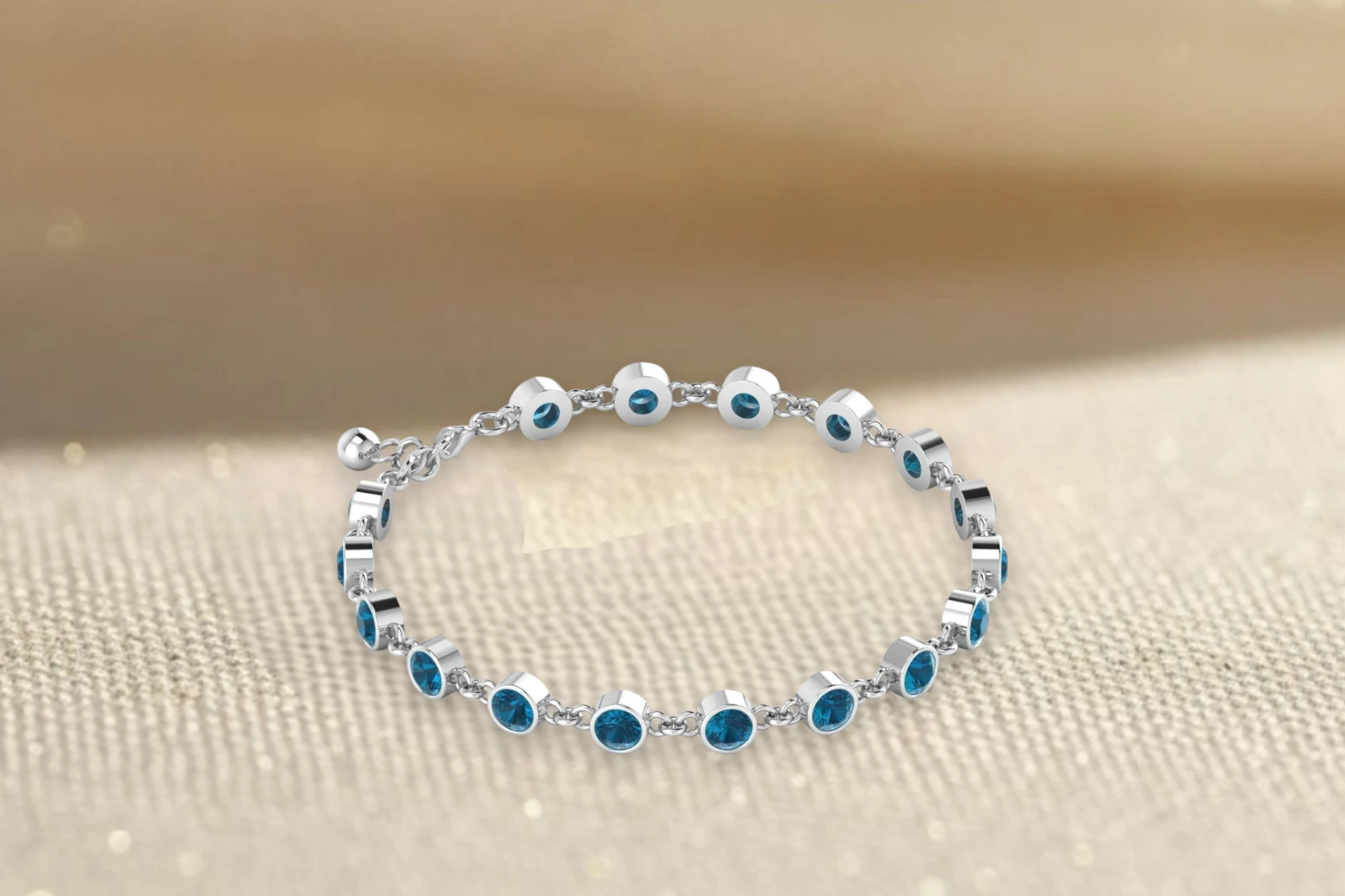 london-blue-topaz-bracelet