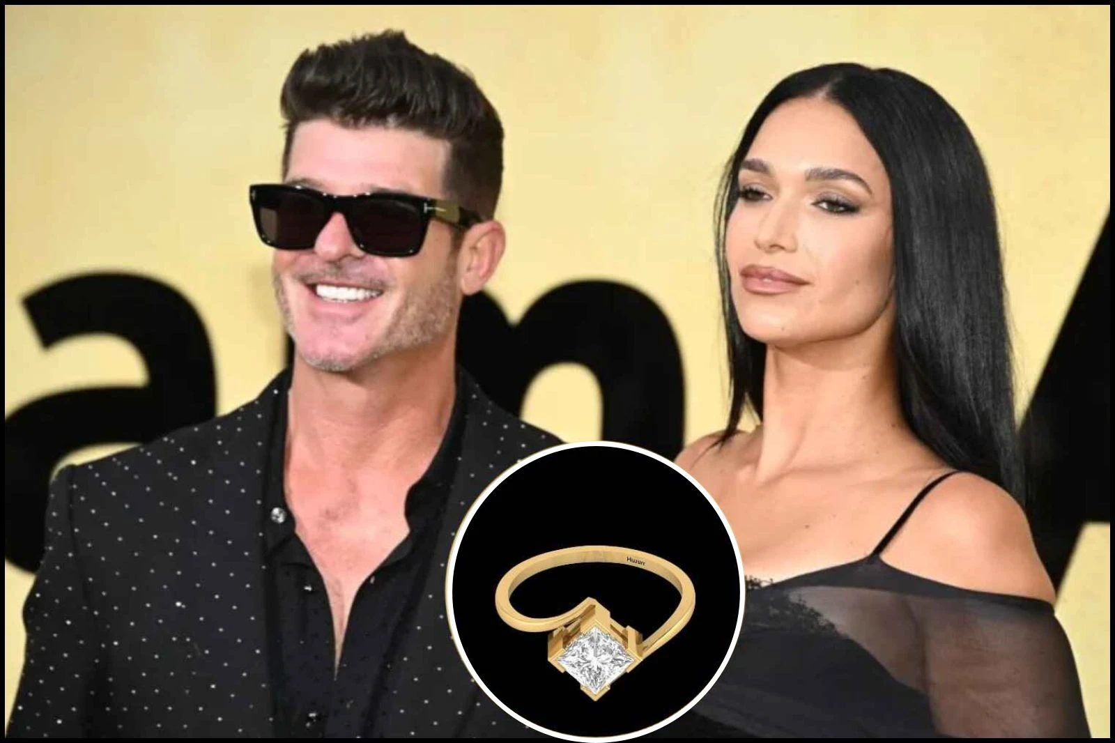 love geary robin thicke wedding ring