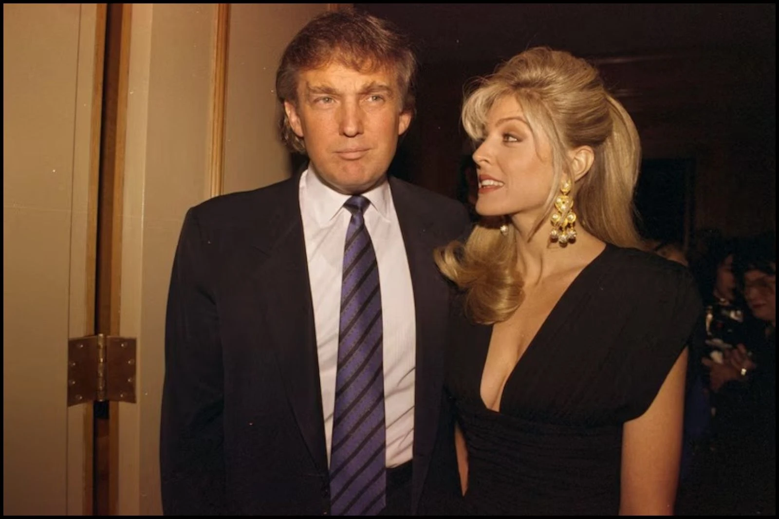 Marla Maples and Donald Trump