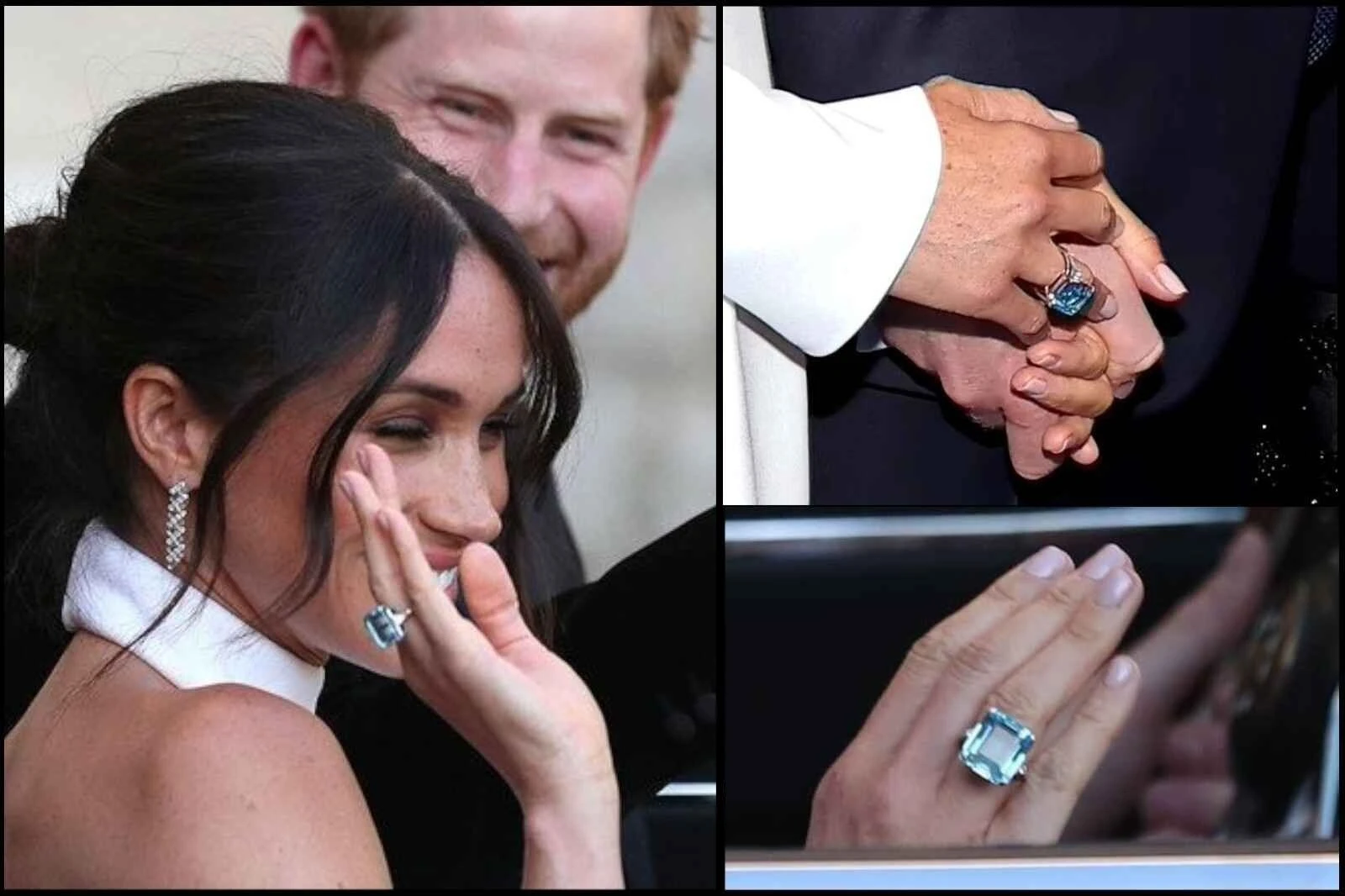 Meghan Markle's Aquamarine Ring