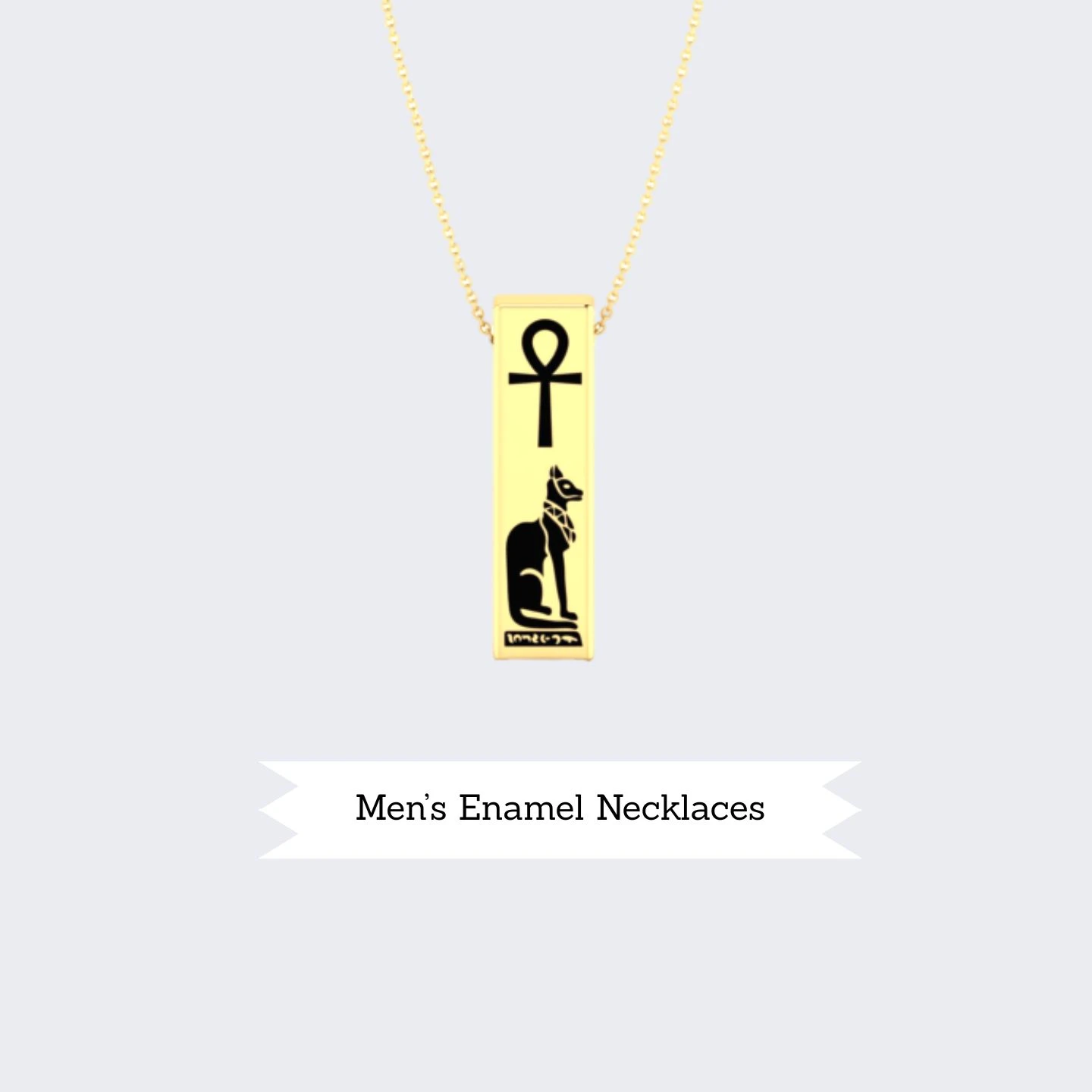 Men's Enamel Necklaces
