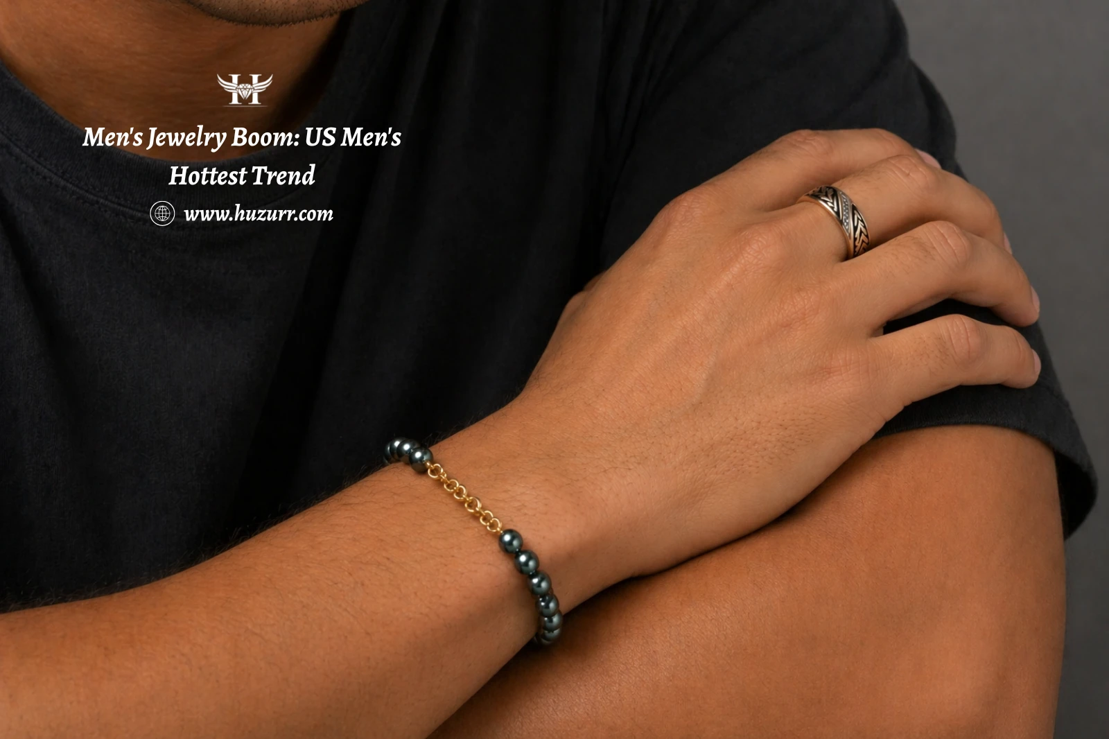 Men's Jewelry Boom: Why Guys in the US Are Loving Signet Rings and Bracelets
