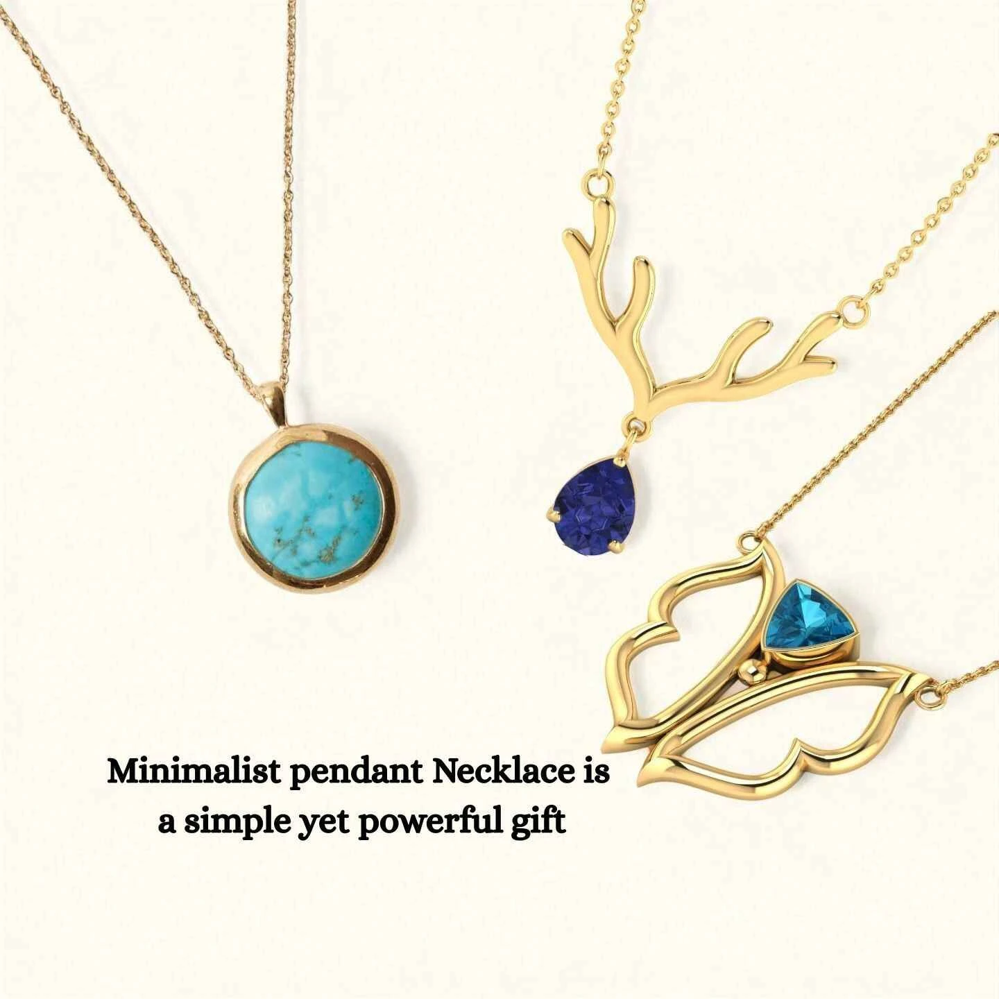 Minimalist Pendant Necklace For Gift