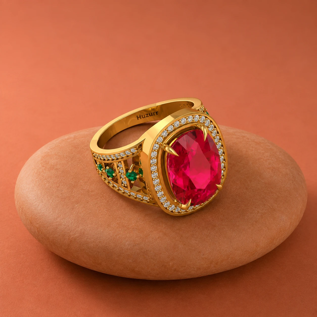 multistone-ring