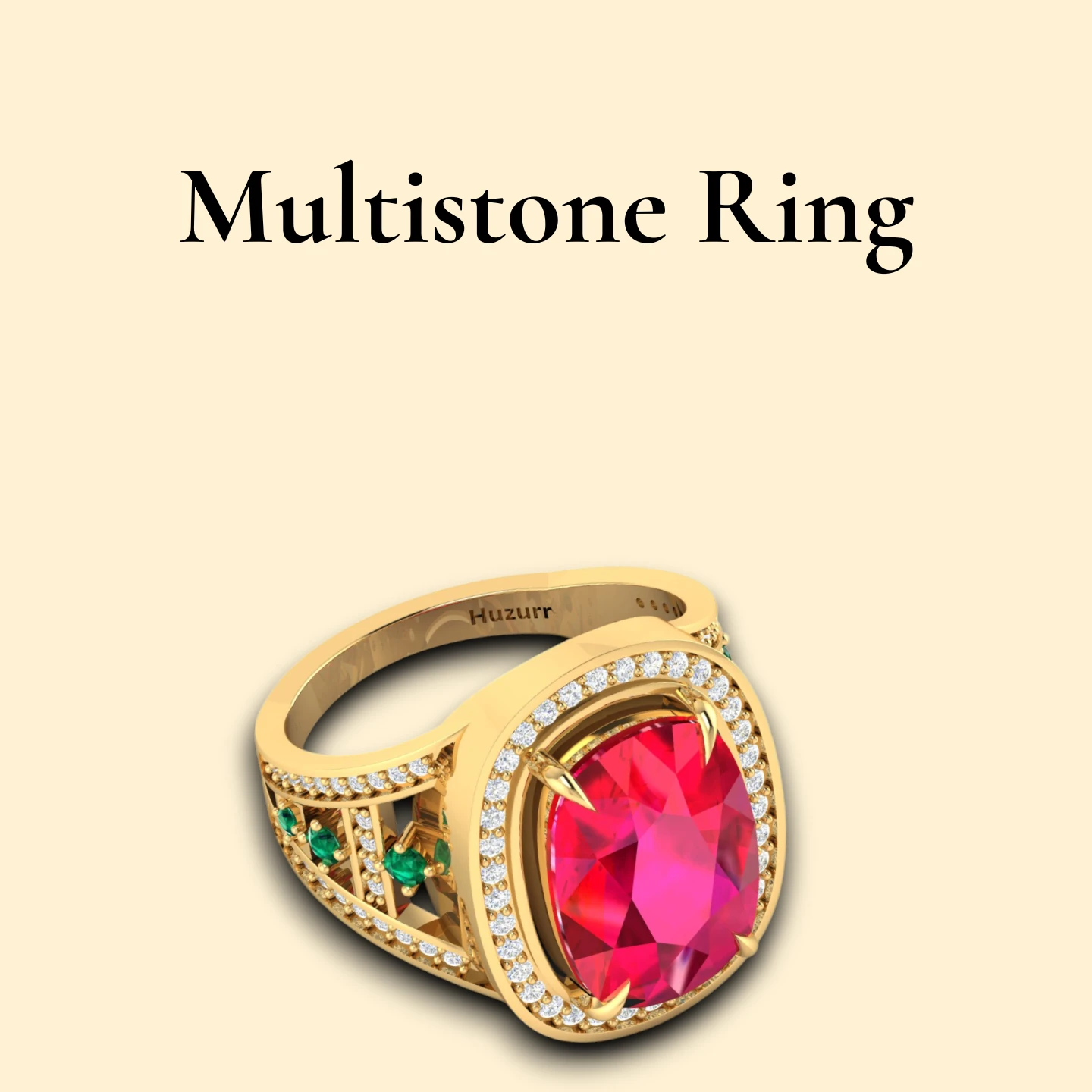multistone-ring