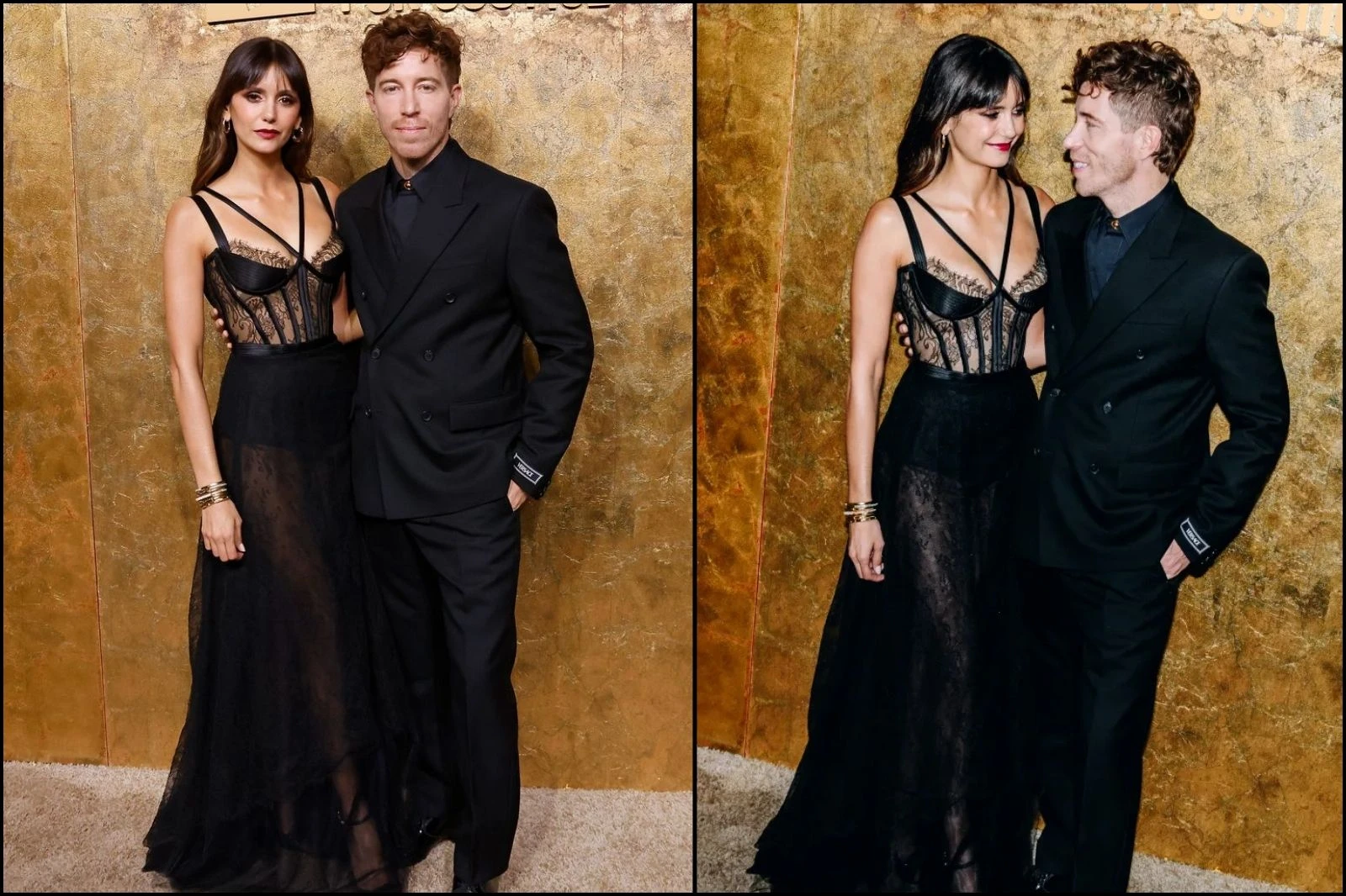 nina dobrev shaun white