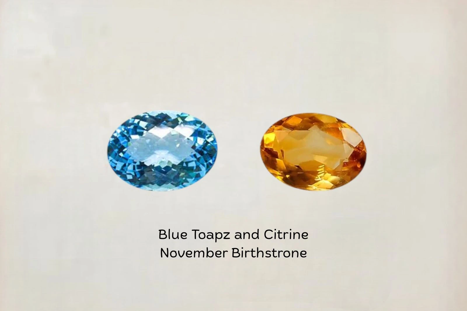 November Birthstone Citrine Topaz