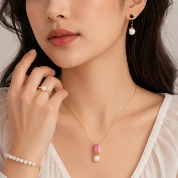 Pearl Jewelry set no.1