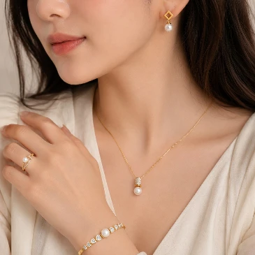 Pearl Jewelry set no.2