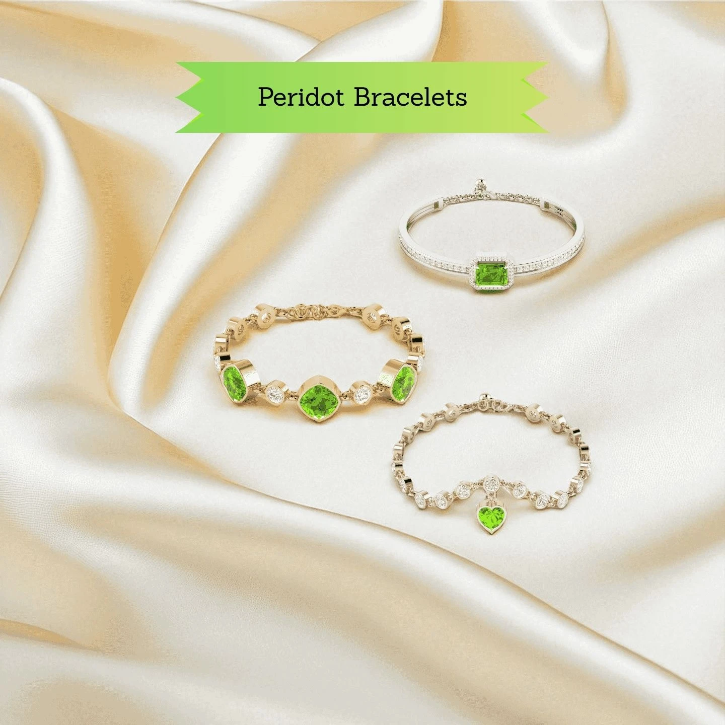 Peridot Bracelets