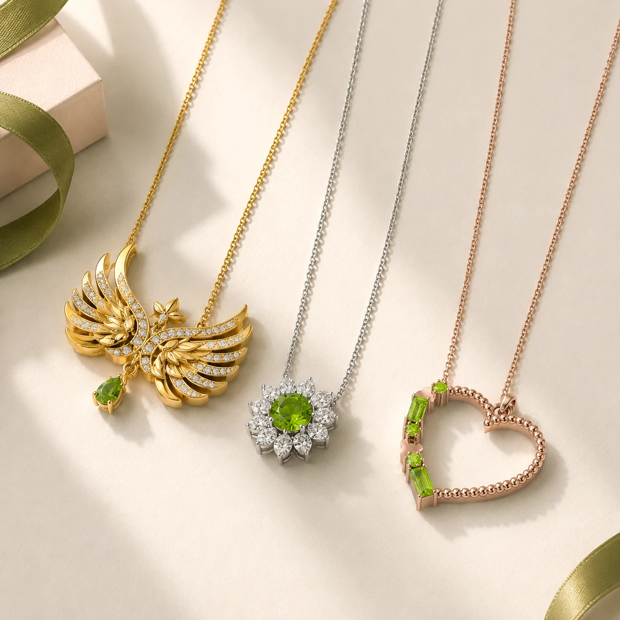 Peridot Necklaces