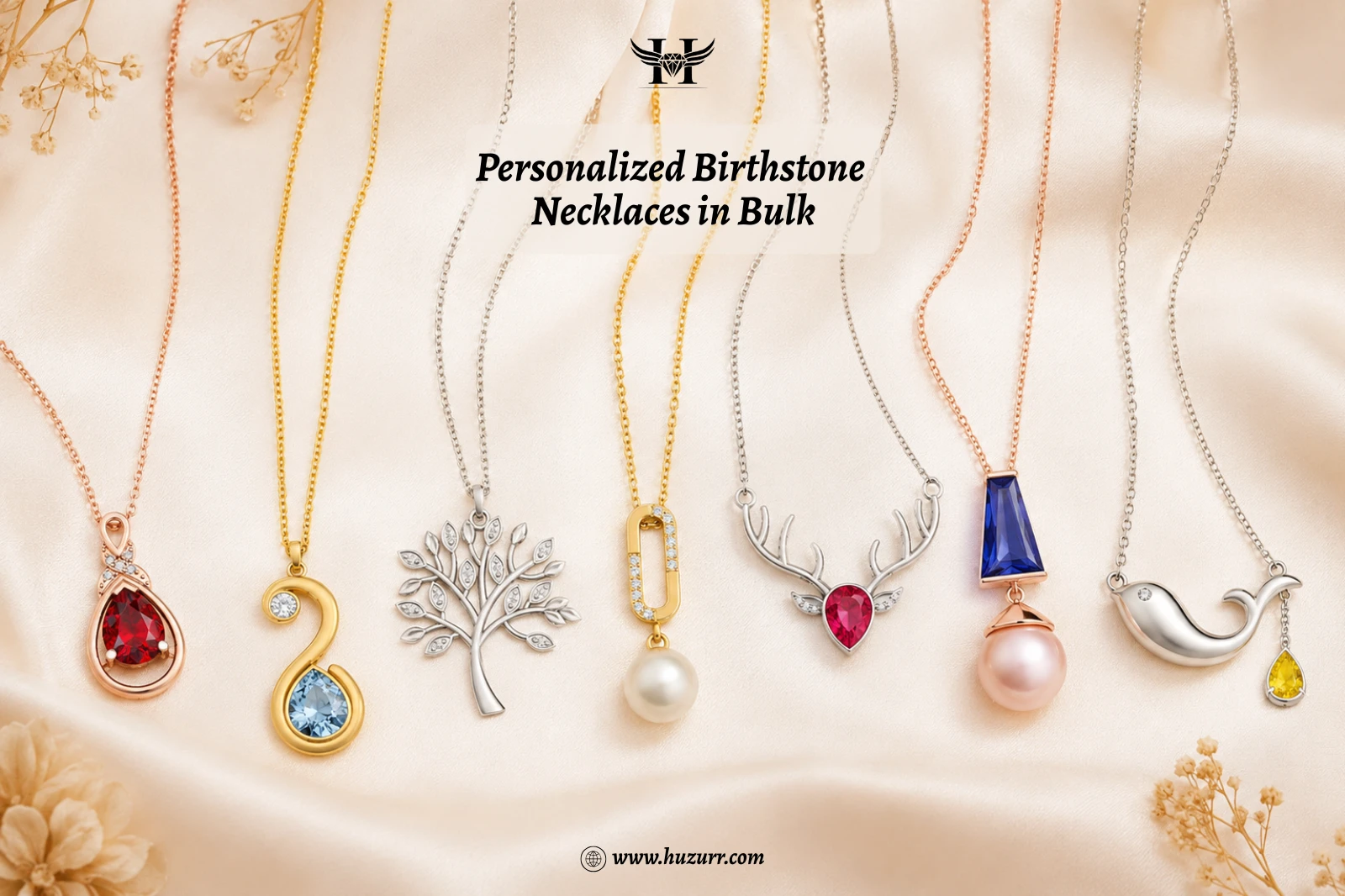 Personalized Birthstone Necklaces in Bulk – Boost Retail Sales with Personalized Jewelry
