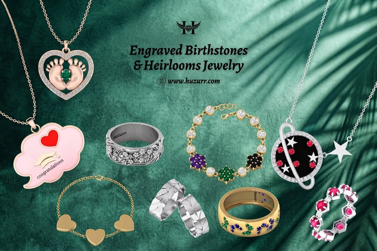 Personalized Milestones: Engraved Birthstones & Heirlooms Jewelry