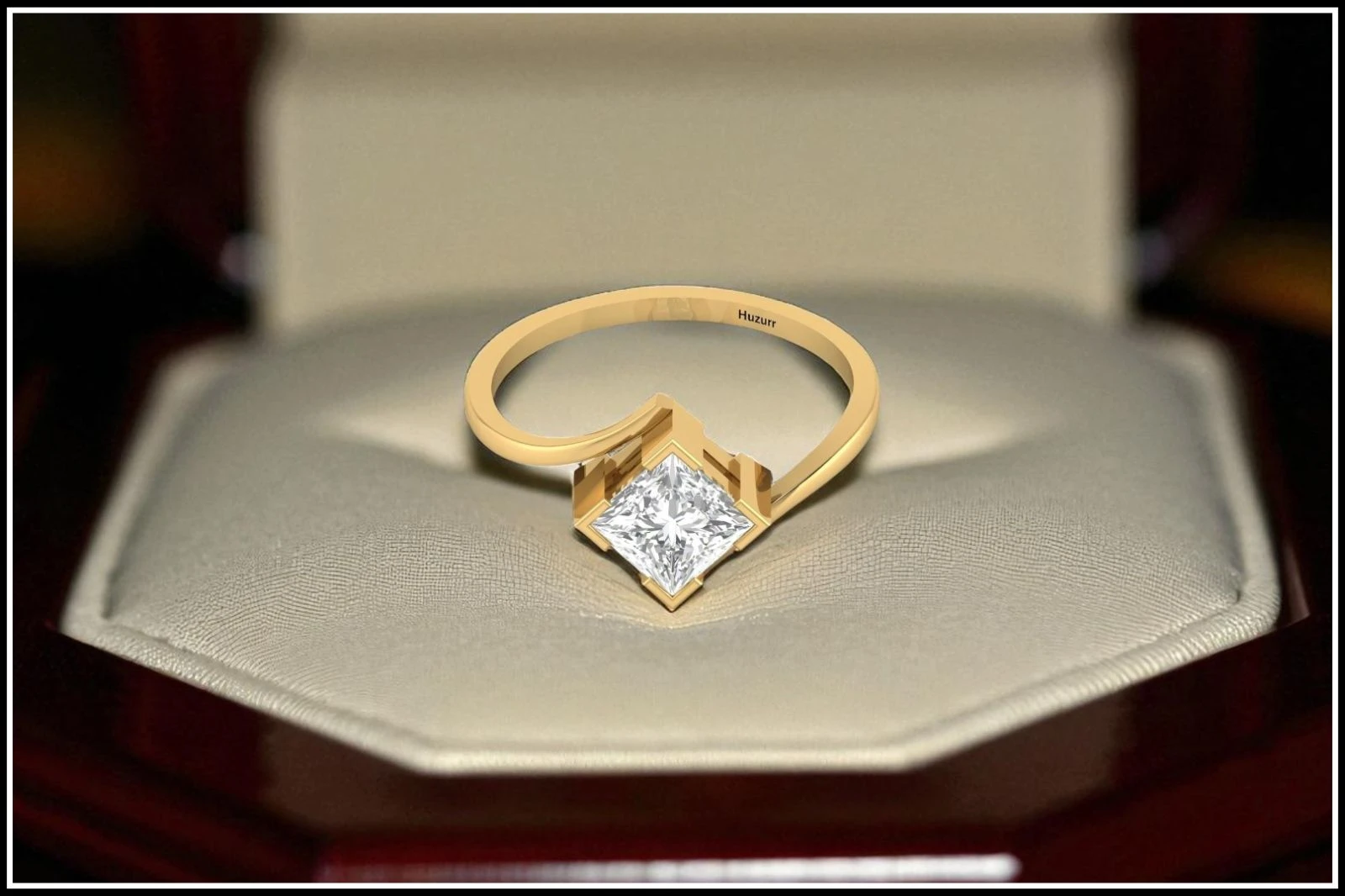 princess cut diamond engagement ring