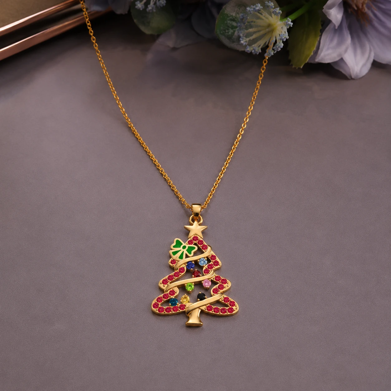 ruby-multistone-christmas-tree-necklace