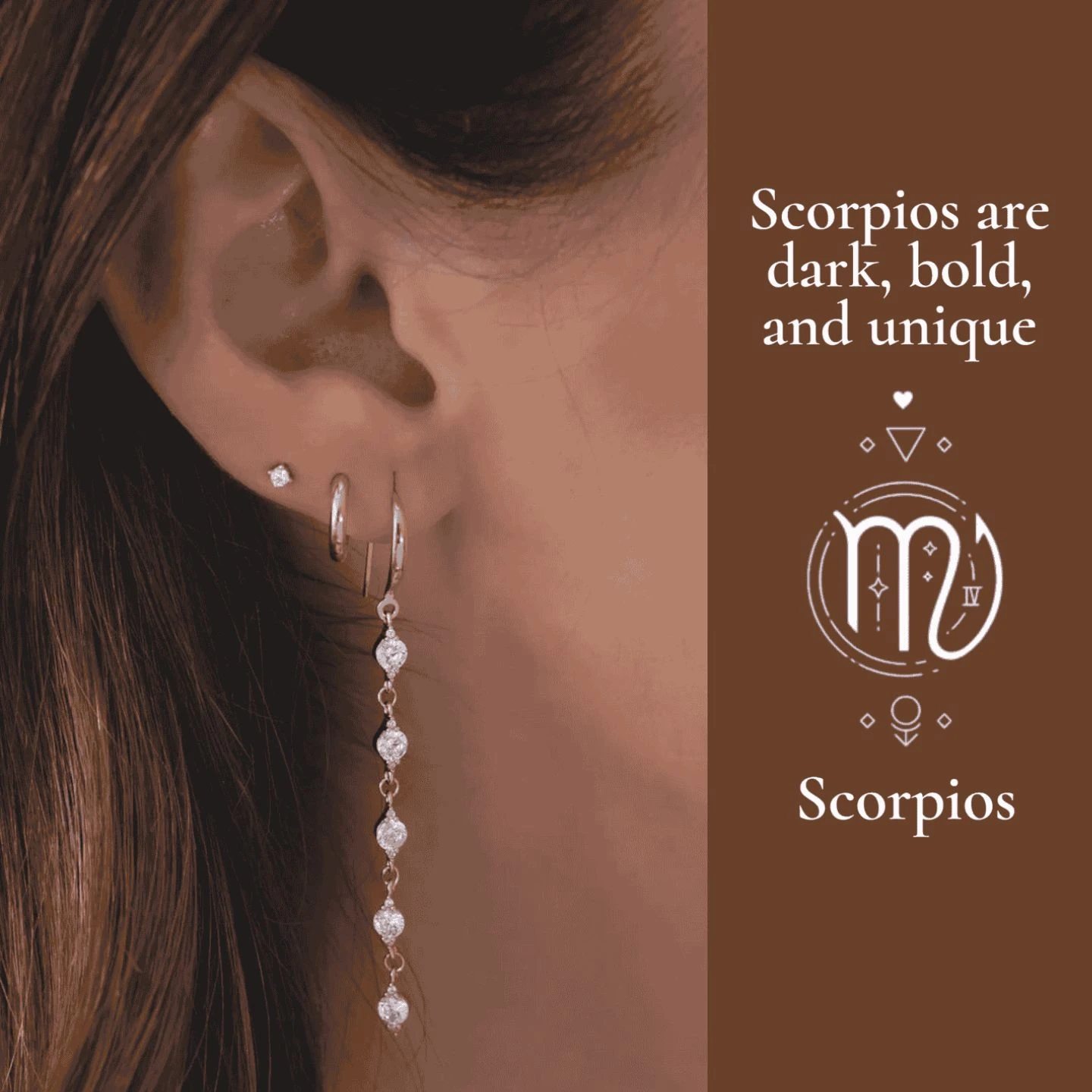 Scorpio &ndash; Mismatched Earrings