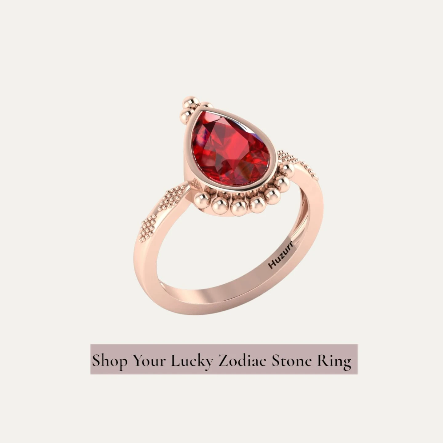 shop your lucky zodiac stone ring