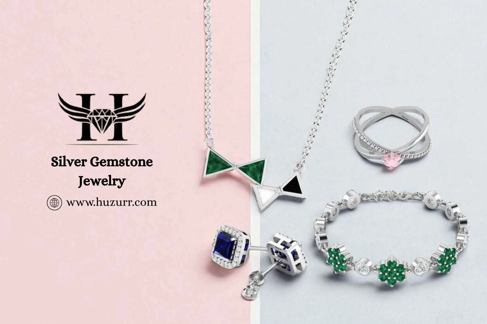 Silver Gemstone Jewelry for Women: Elegant, Colorful & Special