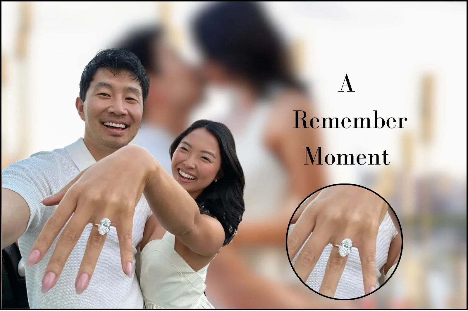 simu liu allison hsu engagement ring