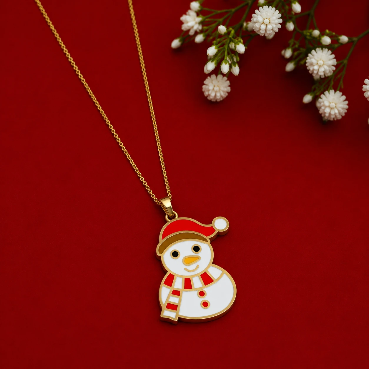 snowmen-charm-necklace