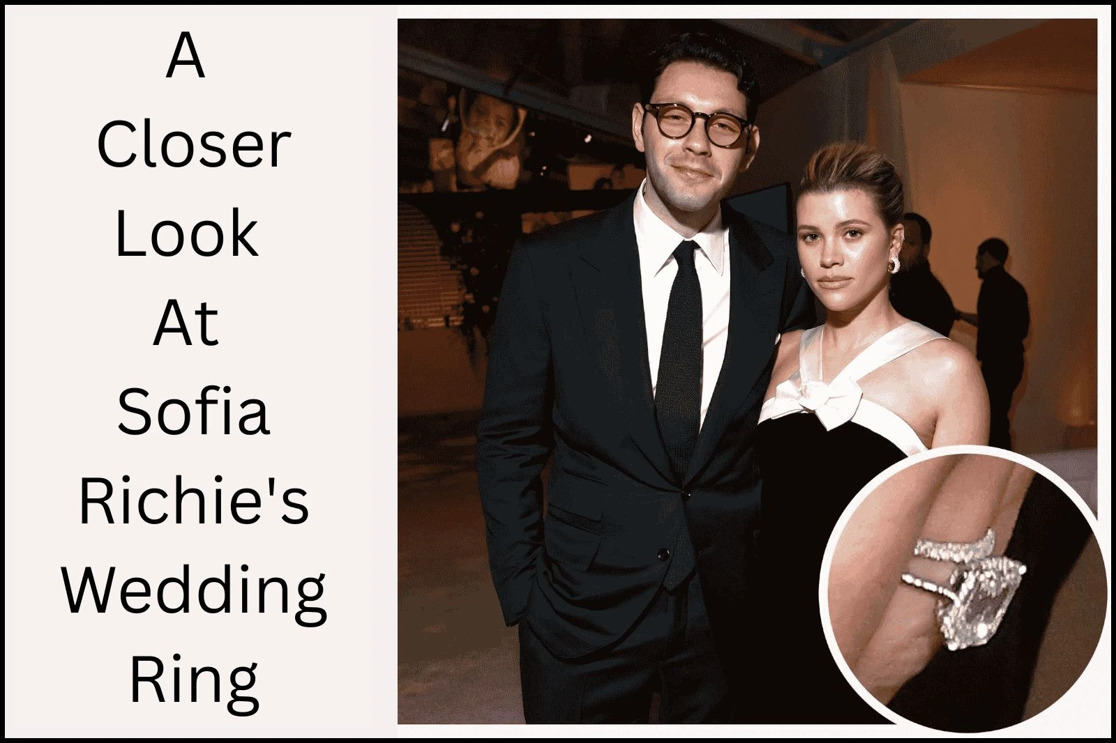 sofia richie wedding ring