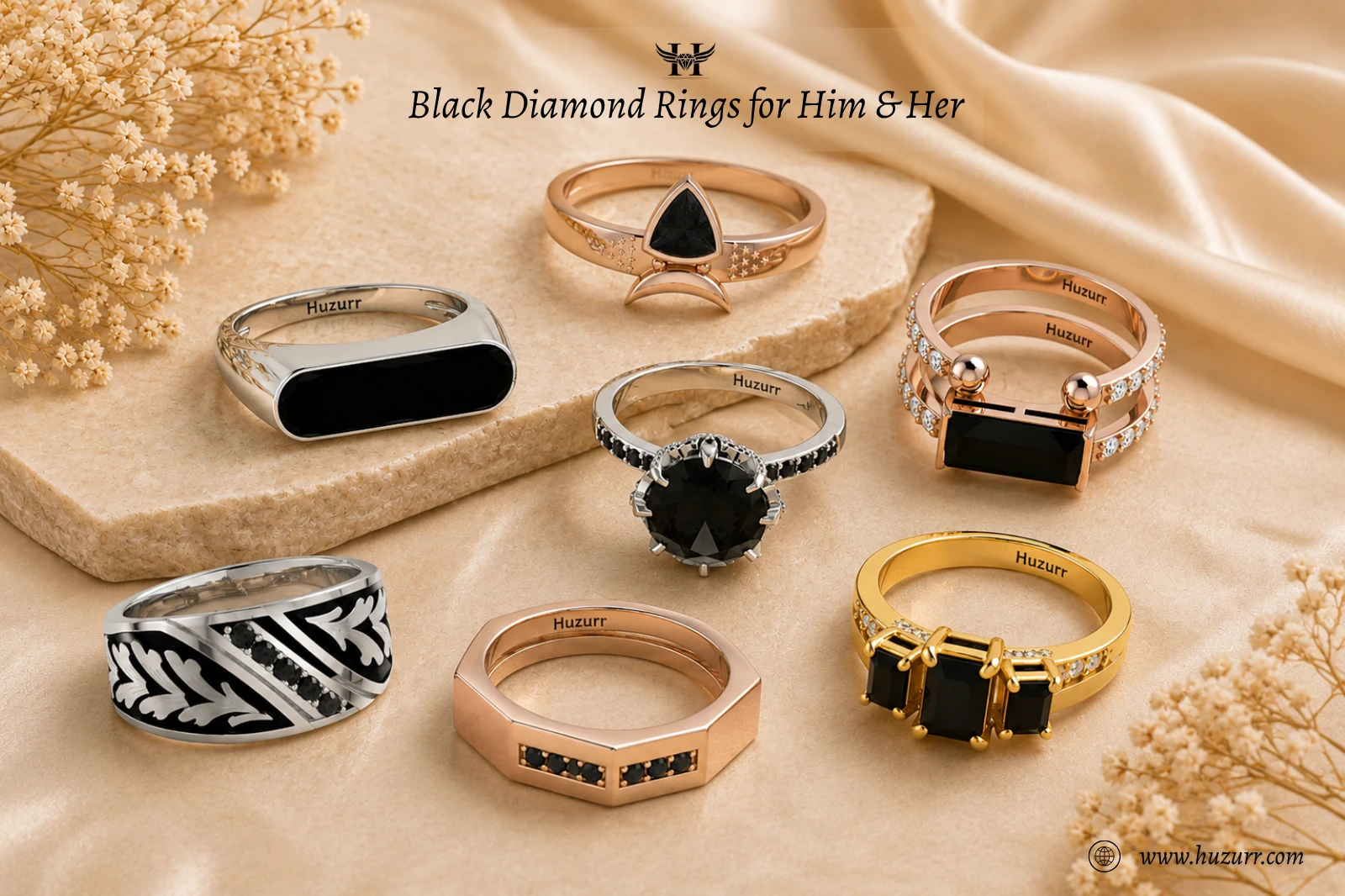 Stunning Black Diamond Rings for Him & Her: Styles You’ll Instantly Love