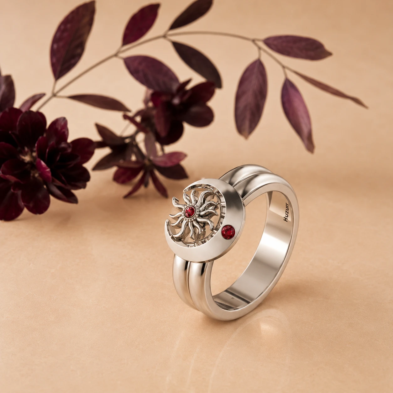 sun-and-moon-band-sterling-silver-garnet-ring