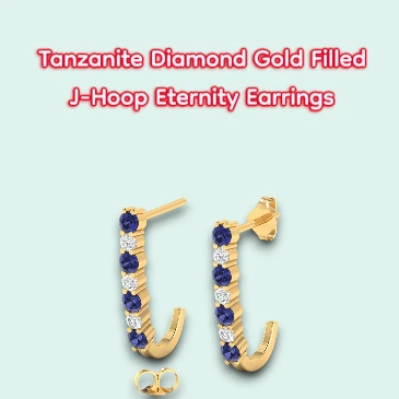 tanzanite-j-hoop-eternity-earrings