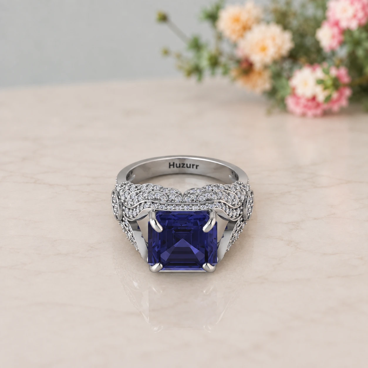tanzanite-sterling-silver-victorian-wing-ring