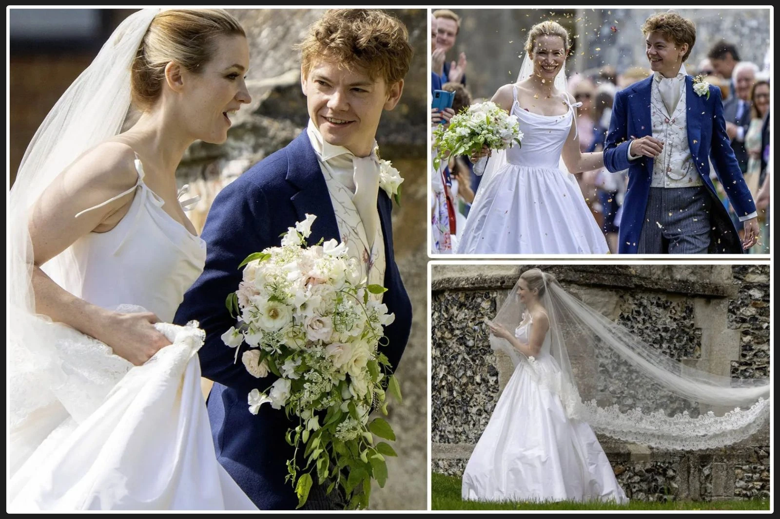 All About Thomas Brodie-Sangster and Talulah Riley 's Wedding Ring