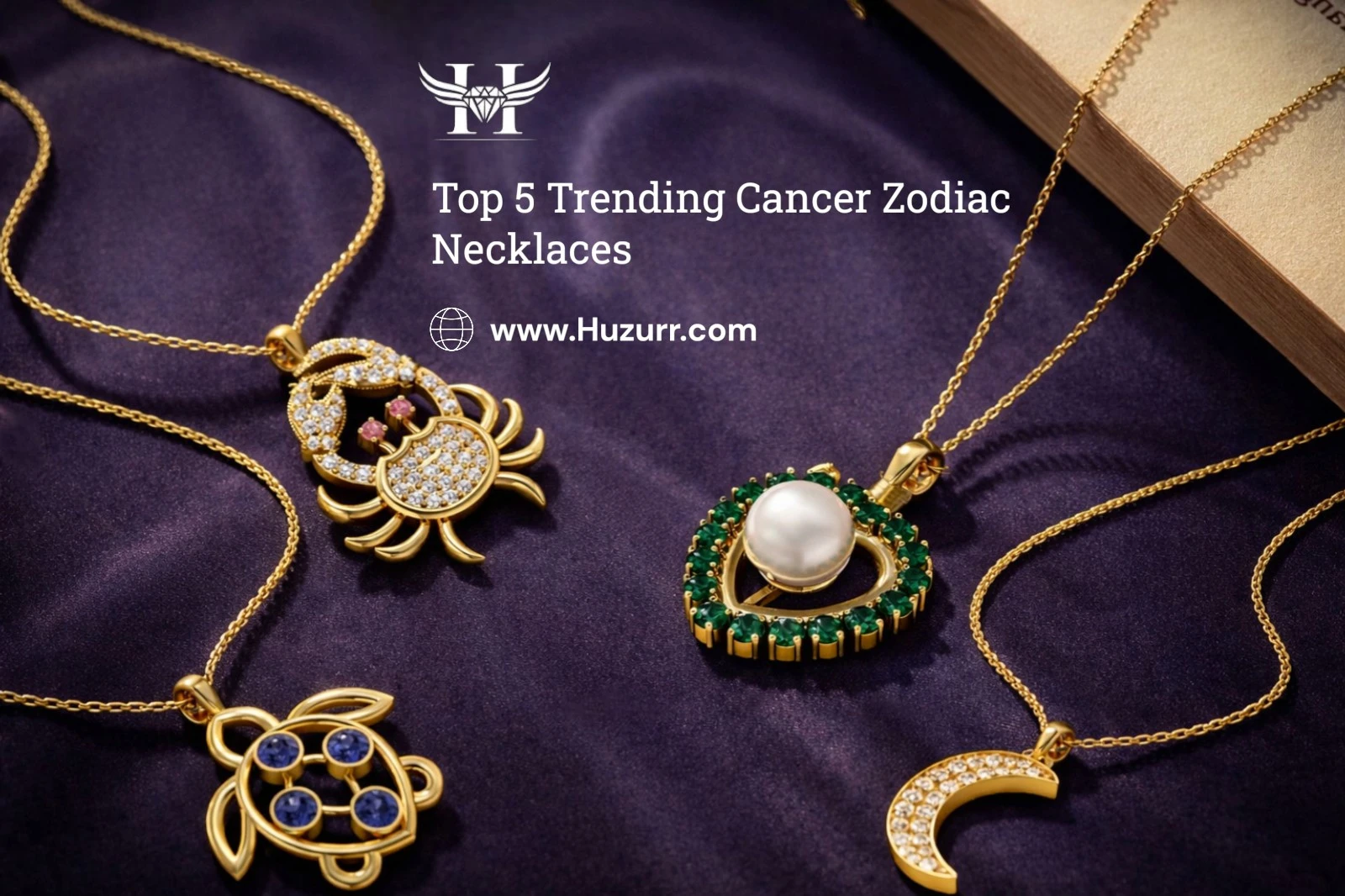 Top 5 Trending Cancer Zodiac Necklace For Cancer Zodiac