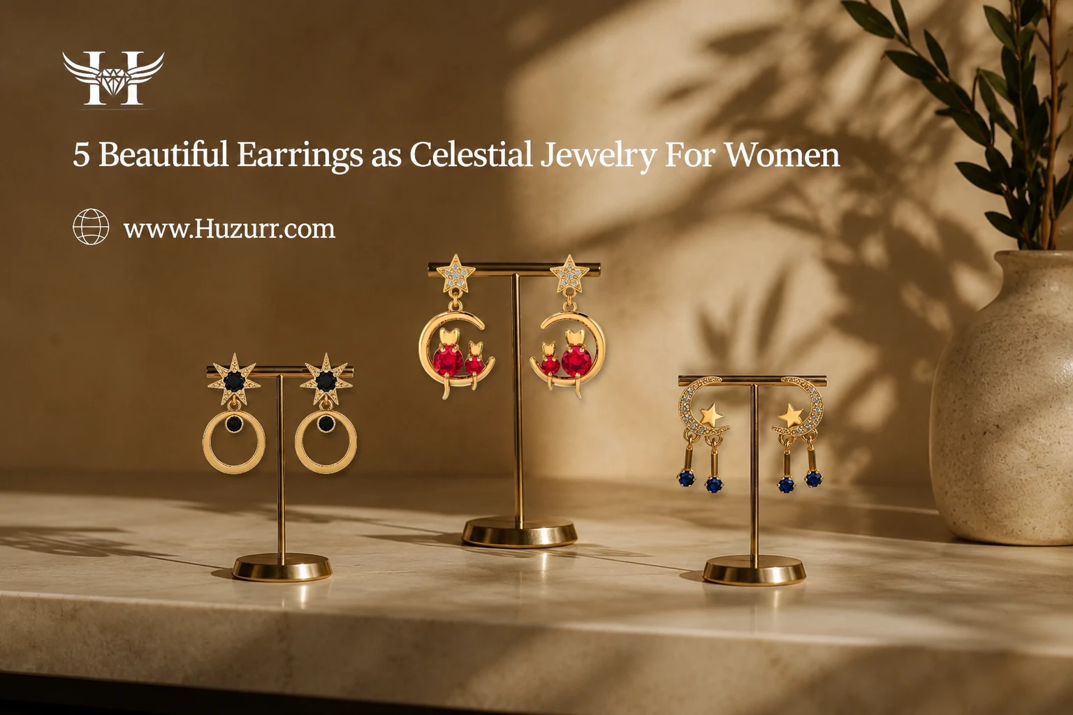 Top 5 Trending Earrings as Celestial Jewelry For Women