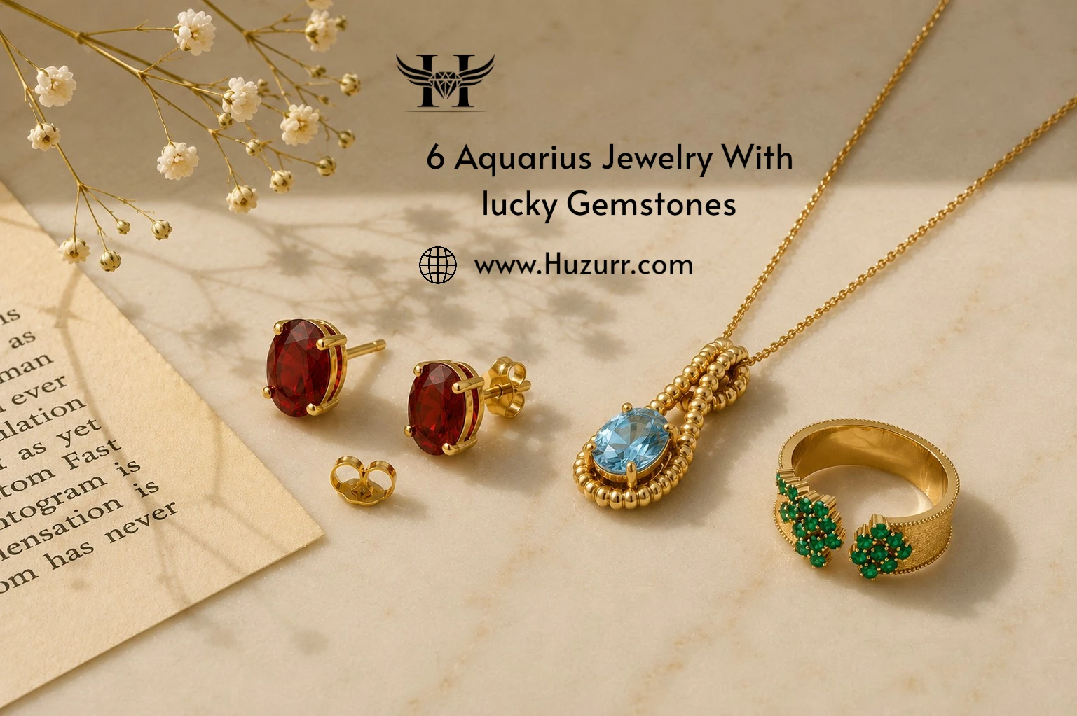 Top 6 Aquarius Jewelry With lucky Gemstones