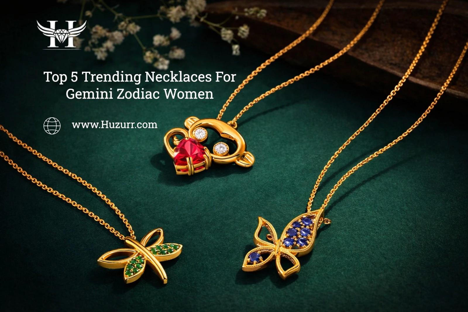 Top 5 Trending Gemini Necklace For Gemini Zodiac Women