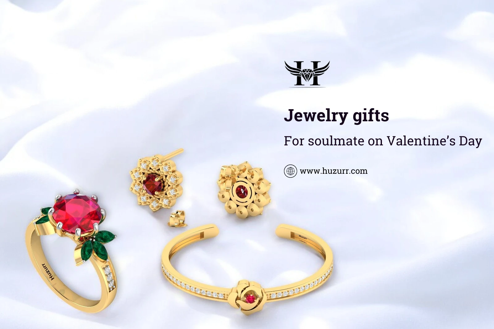 Jewelries for Valentine's day gift for your soulmate