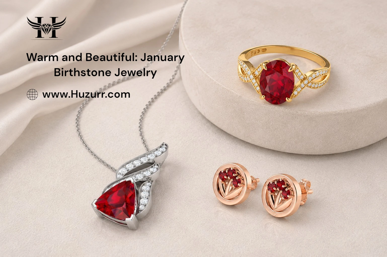 Warm and Beautiful: January Birthstone Jewelry to Brighten the Coldest Days