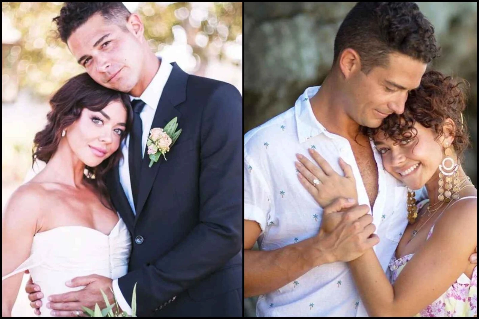 Wells Adams sarah hyland wedding
