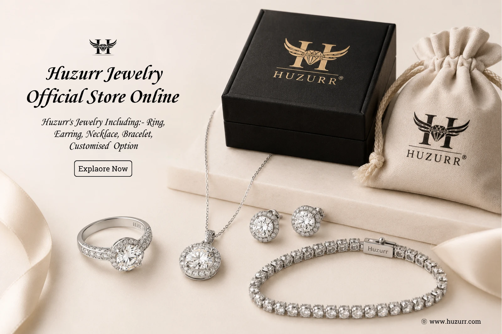 Authentic Huzurr gemstone and silver jewelry from the official Huzurr Jewelry store