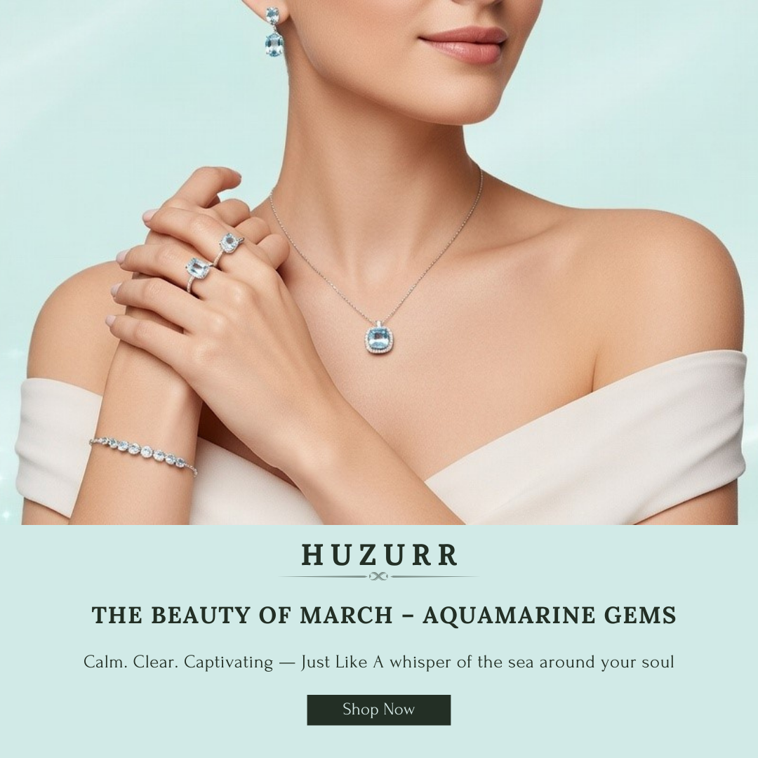 Aquamarine Birthstone Jewelry