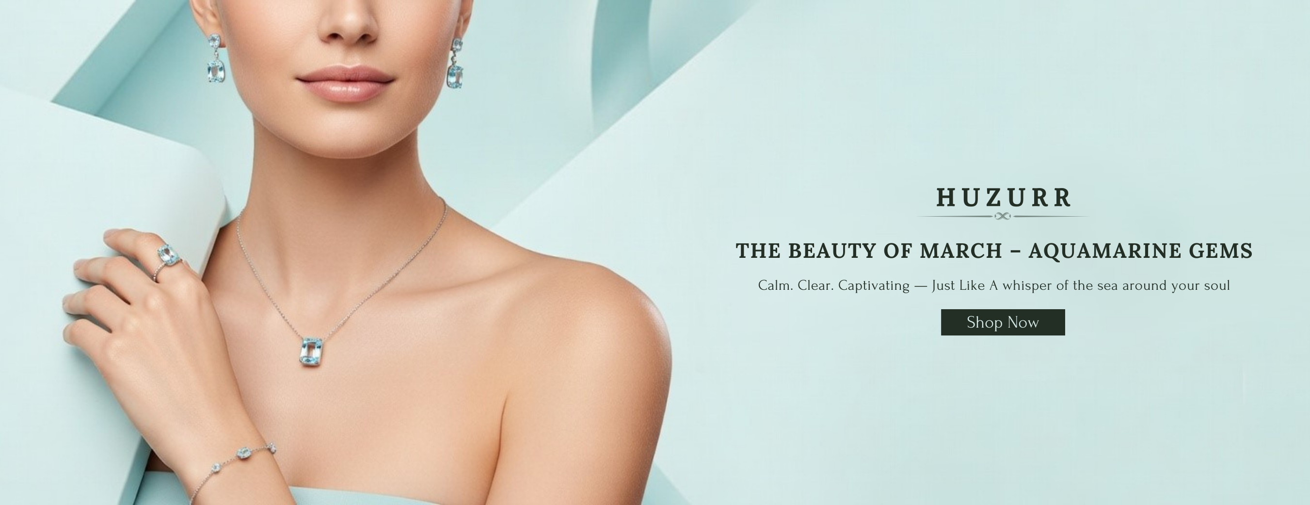 Aquamarine Birthstone Jewelry