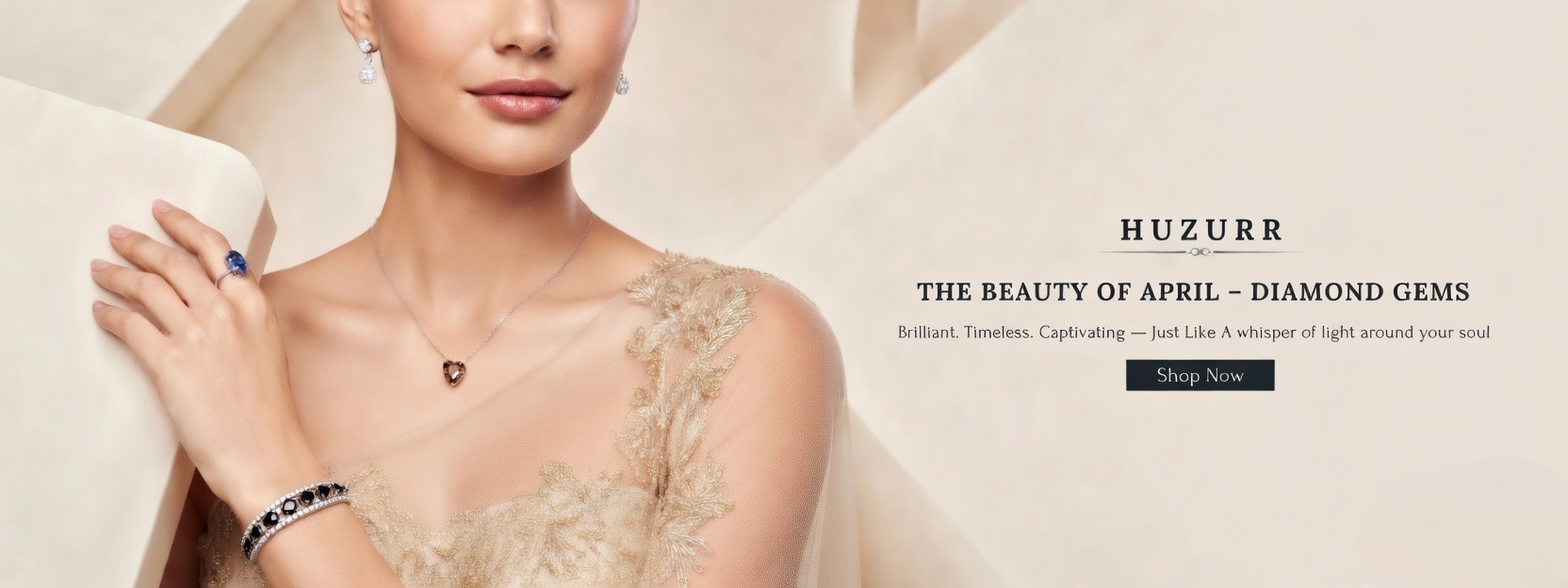 April Birthstone Diamond Jewelry